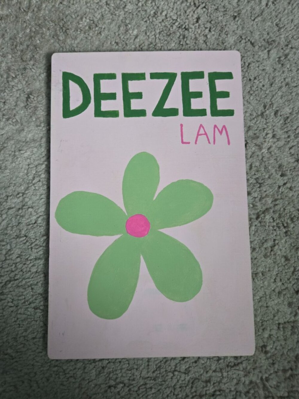 Delta Zeta Painting